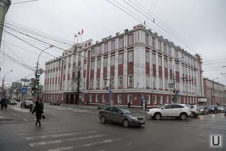 Виды города, основные здания и учреждения, памятники. Пермь, дума пермская городская