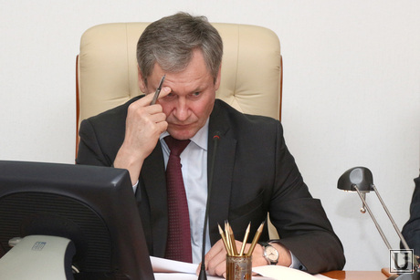 Совещание у Губернатора Курган, кокорин алексей