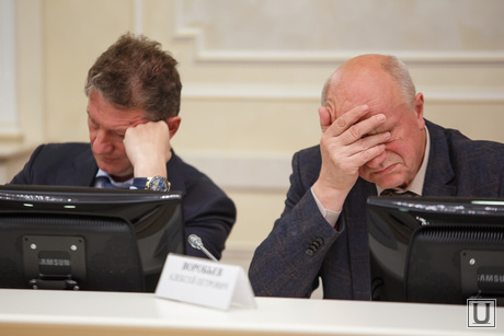 Оргкомитет по 300-летию Екатеринбурга в резиденции, воробьев алексей, козицын андрей
