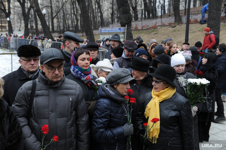 Гражданская панихида и похороны Бориса Немцова. Москва. 