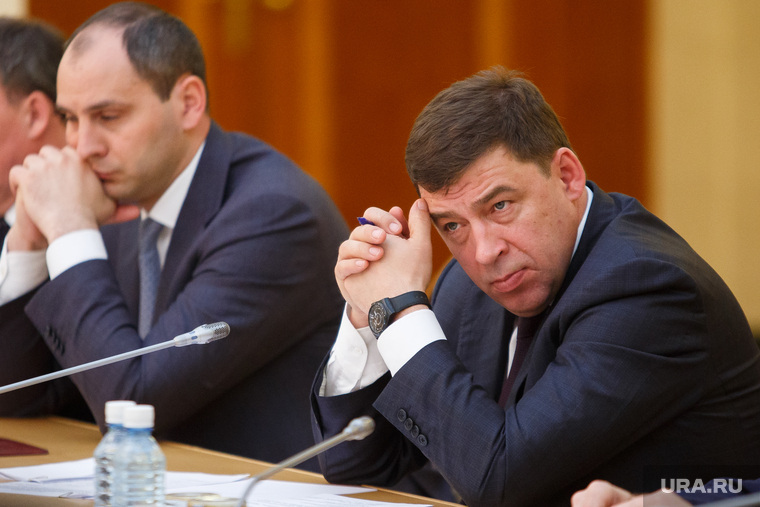 Президиум правительства СО по вопросам исполнения майских указов. Екатеринбург, паслер денис, куйвашев евгений