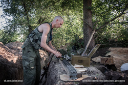 Военные действия в Донбассе идут полным ходом, хотя это и не афишируется 