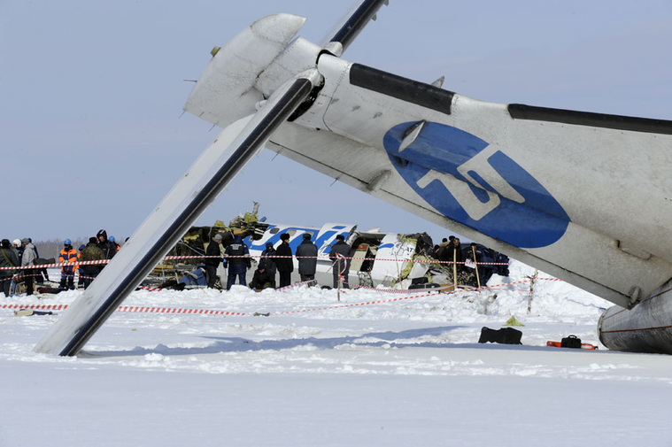 Гибель ATR-72  стала первой авиакатастрофой такого масштаба в Тюменской области