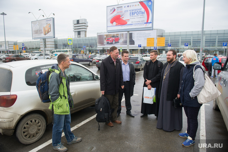 Прибытие Светланы Гизай в Екатеринбург