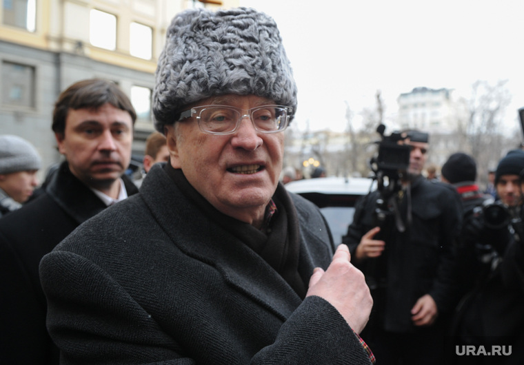 Вручение Ё-мобиля В.В.Жириновскому. Москва, портрет, жириновский владимир