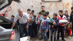 Волонтер Евгений Ганеев в Сирии, ганеев евгений