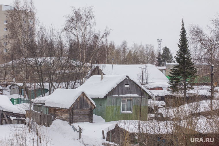 Ветхое жилье (Балки). Мегион.