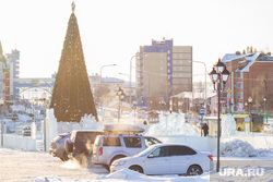 Ледовый городок. Ханты-Мансийск., ледовый городок, ханты-мансийск, новый год