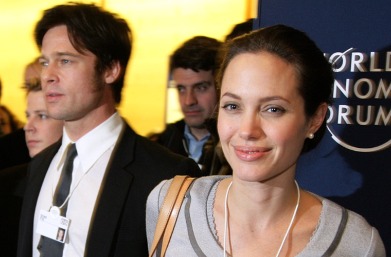 Брэд Питт и Анджелина Джоли. Архивный снимок, 2006 год