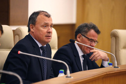 Орлов и Тунгусов обсуждали с депутатами от ЕР первые назначения в новое правительство. Но про Пьянкова умолчали