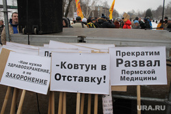 Митинг против Ковтун, митинг, отставка, транспарант, Ольга Ковтун