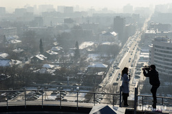 Виды Екатеринбурга, крыша, новости, съемка, журналисты, телевидение, городской пейзаж, екатеринбург