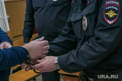 Приговор Михаилу Ерихову. Курган, наручники, арест, задержанный, полиция
