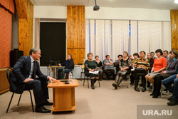 Встреча губернатора Курганской области Алексея Кокорина с учителями Звериноголовской школы, Алексей Кокорин, встреча с губернатором