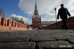 Зимняя Москва, москва, кремль, троицкая башня кремля