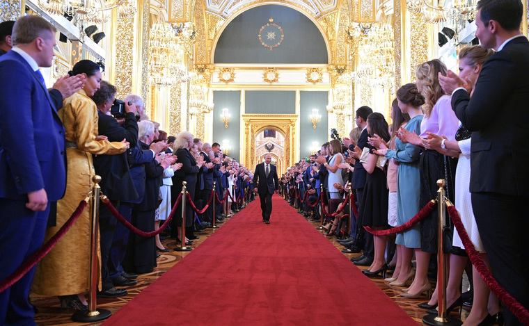 В Кремле прошла инаугурация Владимира Путина