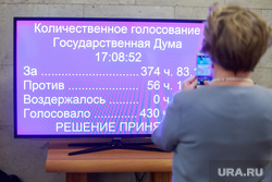 Представление Президентом России Владимиром Путиным Дмитрия Медведева на должность Премьер-министра в Государственной Думе. Москва, голосование, трансляция