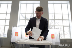 Выборы президента РФ в Перми, голосование, урна для голосования, решетников максим, выборы 2018