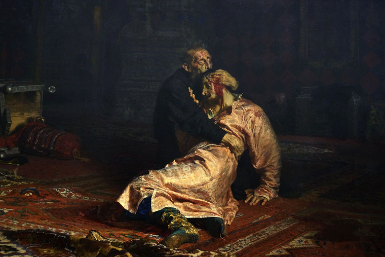Картина Ильи Репина вновь стала жертвой вандалов спустя сто с лишним лет