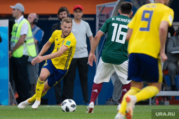 ЧМ-2018. 44 матч Чемпионата мира по футболу между сборными Швеции и Мексики. Екатеринбург