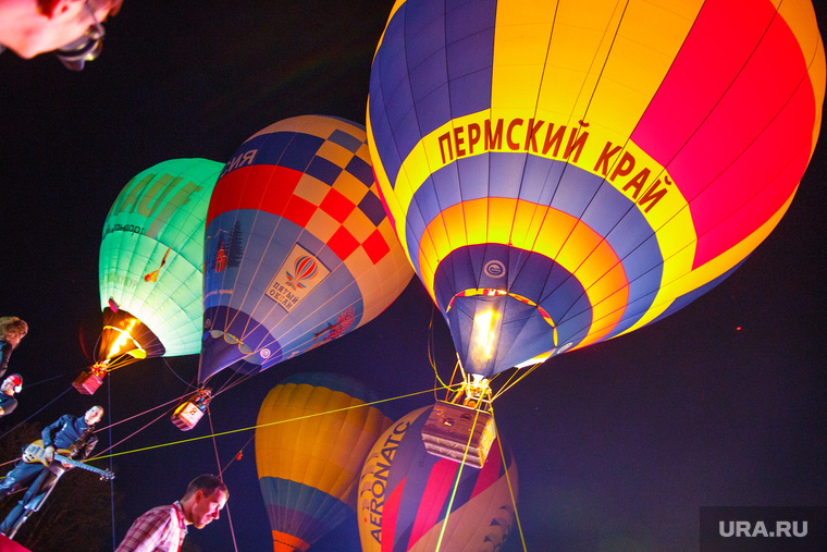 Закрытие Небесной ярмарки 2018. Кунгур , воздушные шары, пермский край