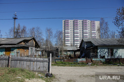 Балки - временное жилье построенное в советское время. Сургут, временное жилье, новостройка, балок, поселок Взлетный