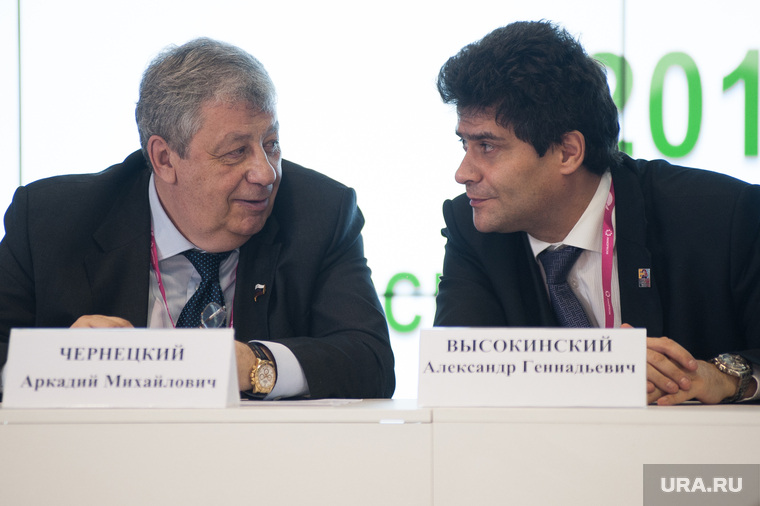 ИННОПРОМ-2018. Первый день международной выставки. Екатеринбург , высокинский александр, чернецкий аркадий