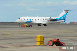 Аэропорт Челябинск, авиакомпания ямал, летное поле, самолет