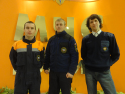 Слева направо: Алексей Орлов, Павел Южаков, Дмитрий Радионов