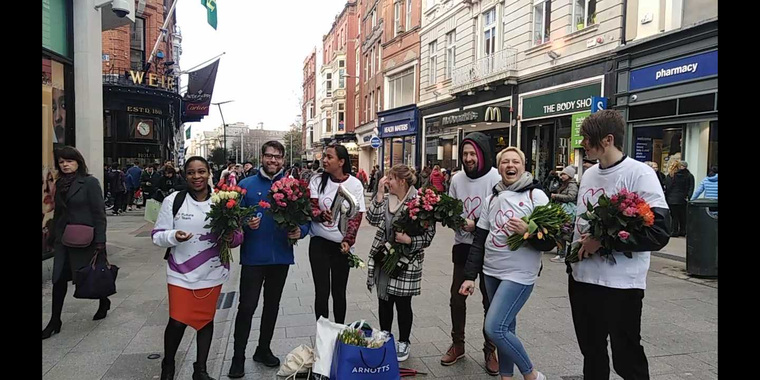 Дублинцы не знали о традиции Международного женского дня