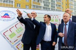 Борис Дубровский посетил микрорайон "Академ Riverside", где осмотрит текущий этап застройки жилого комплекса. Челябинск