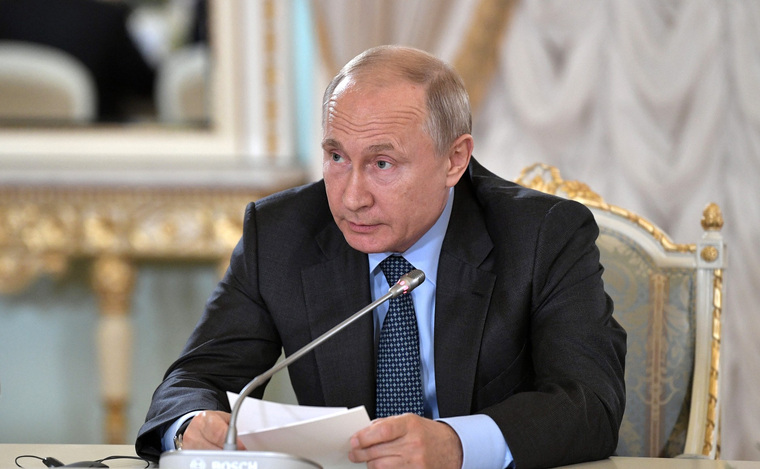 Настроение общения международной прессы с Владимиром Путиным (на фото) уже не назвать резким