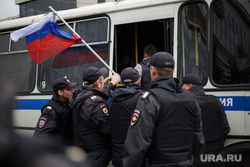 Несанкционированная акция против изменения пенсионного законодательства в Перми