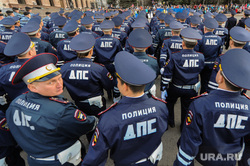 Генеральная репетиция парада Победы на Площади революции. Челябинск