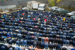 Курбан байрам в мечети Рамазан на ул. Репина, 42. Екатеринбург
