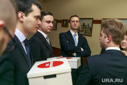 Подача документов во ВЦИК Алексеем Навальным. Москва
