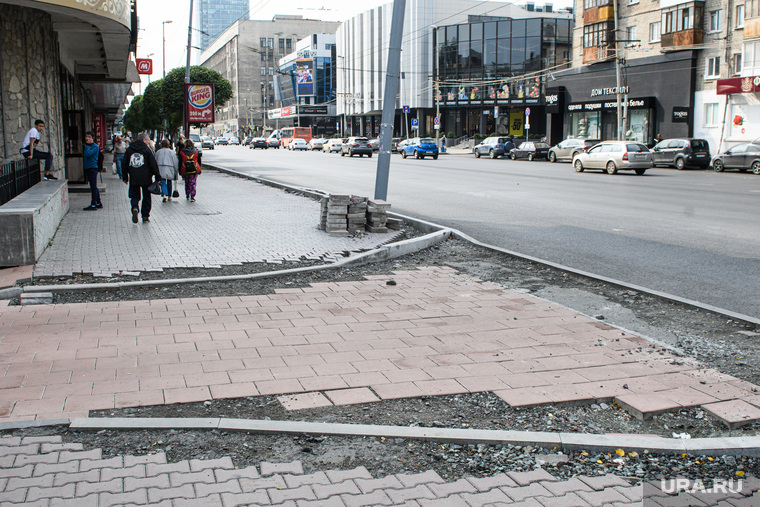 Ремонт дорог и тротуаров в Екатеринбурге