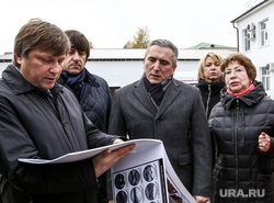 Открытие Соколовского и Сумкинского водозабора в г. Тобольск, губернатором Тюменской области Александром Моором и Алексеем Бобровым. Тобольск , моор александр, бобров алексей