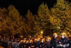 Третий день протестов против строительства храма Св. Екатерины в сквере у театра драмы. Екатеринбург
