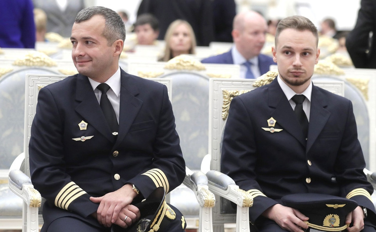 Дамир Юсупов (слева) и Георгий Мурзин — Герои России