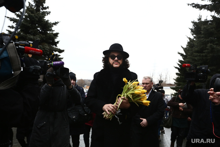 Похороны Юлии Началовой. Москва