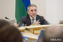 Пресс-кнференция губернатора тюменской области  Александра Моора. Тюмень