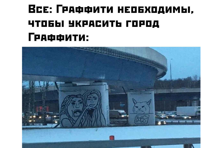 Особенности российских граффити