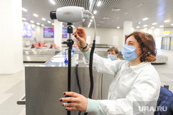 Обстановка в челябинском аэропорту Игорь Курчатов во время эпидемии коронавируса. Челябинск 
