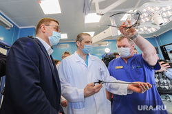 Поездка Алексея Текслера в областной центр онкологии и ядерной медицины. Челябинск