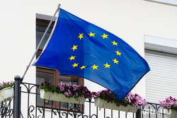 Флаг Евросоюза. Екатеринбург
