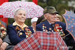 Военный парад посвященный Дню Победы. Курган