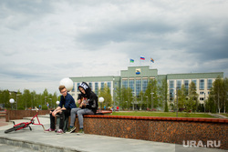 Город летом. Сургут