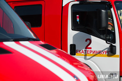 Освящение новой пожарно-спасательной техники подразделений Федеральной противопожарной службы. Екатеринбург