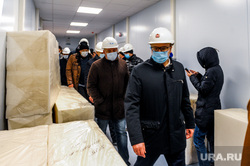 Поездка Алексея Текслера на строительство новой инфекционной больницы. Челябинск